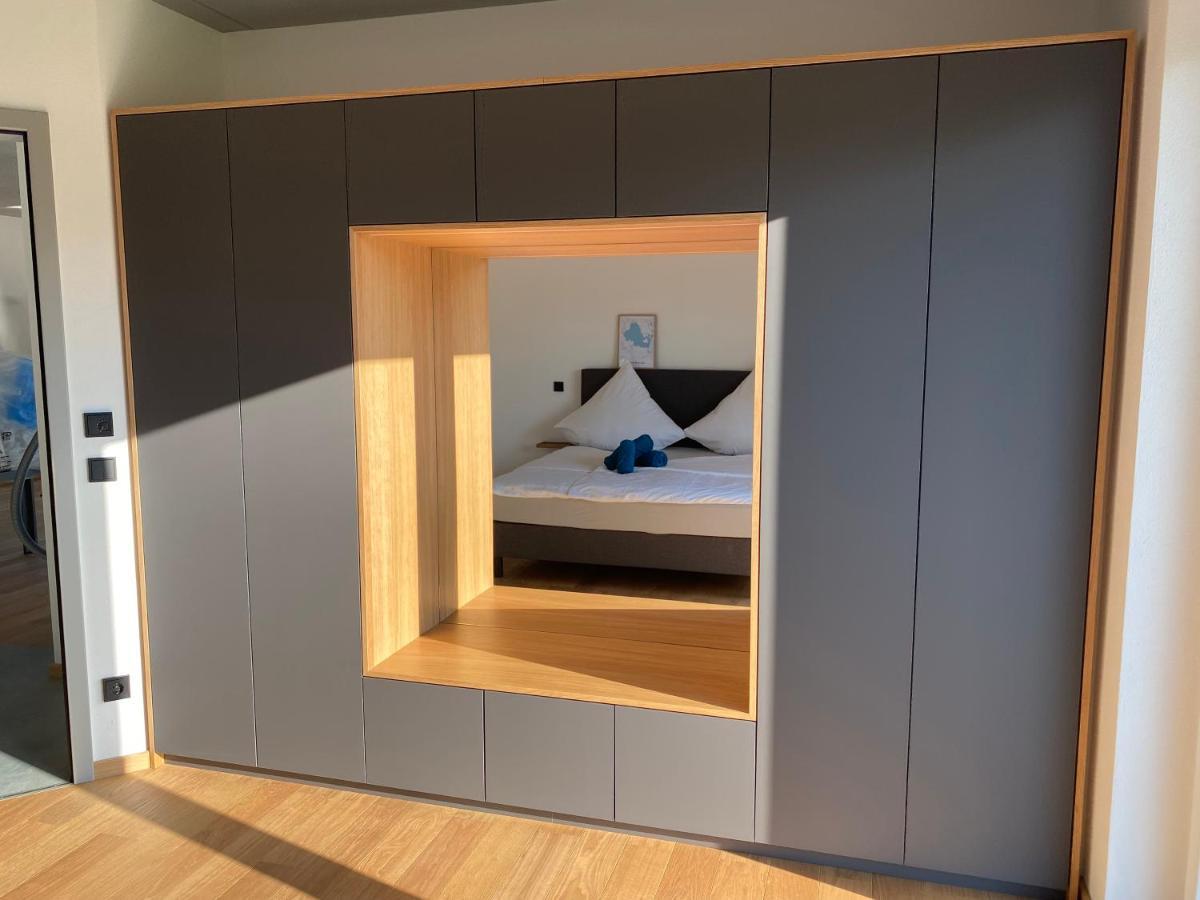 Neubau Gruener Wolpertinger Designwhg 106Qm Barrierefrei Apartment Breitbrunn am Chiemsee Luaran gambar