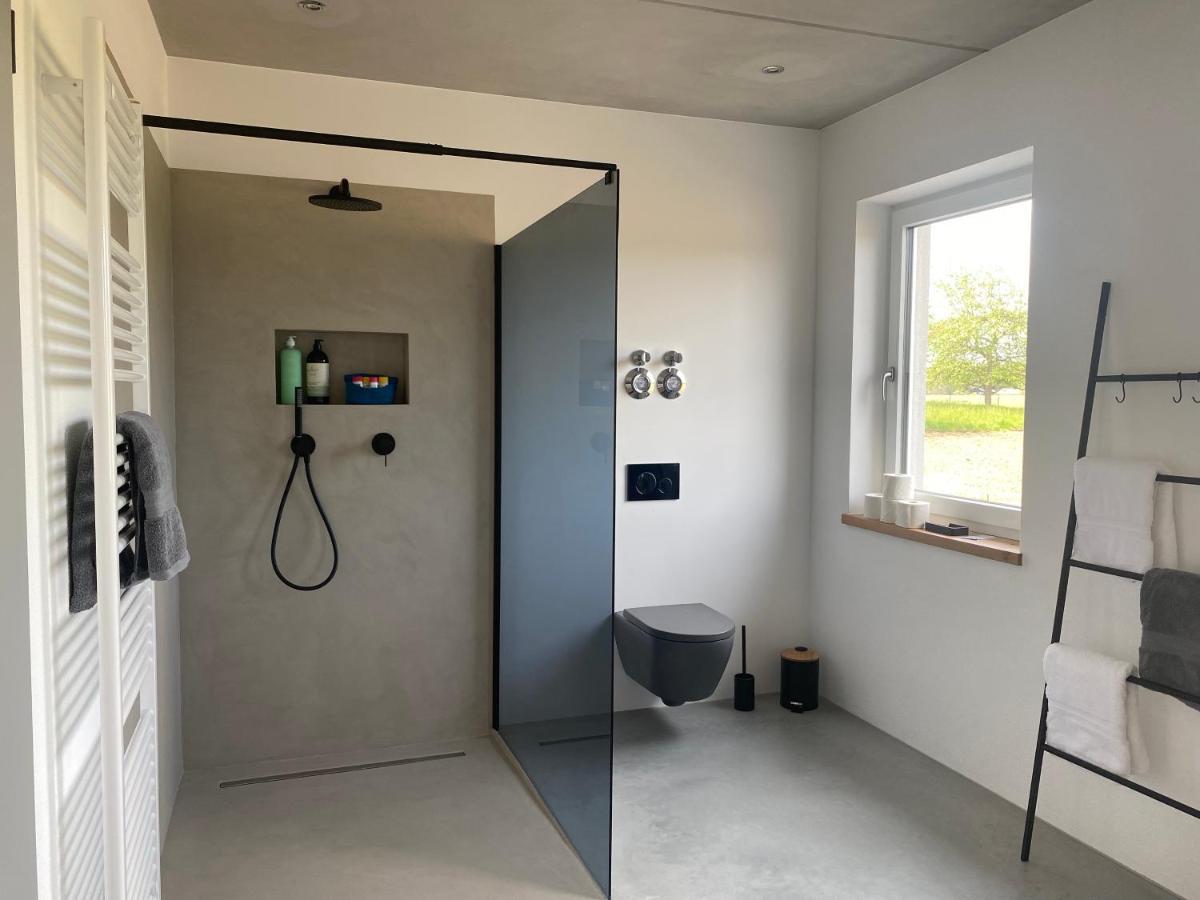 Neubau Gruener Wolpertinger Designwhg 106Qm Barrierefrei Apartment Breitbrunn am Chiemsee Luaran gambar