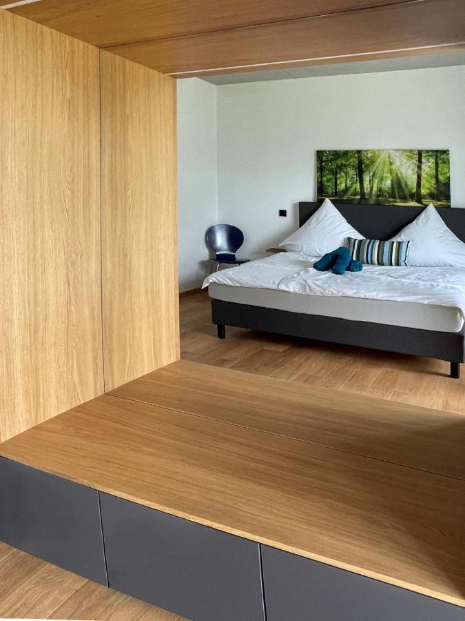 Neubau Gruener Wolpertinger Designwhg 106Qm Barrierefrei Apartment Breitbrunn am Chiemsee Luaran gambar